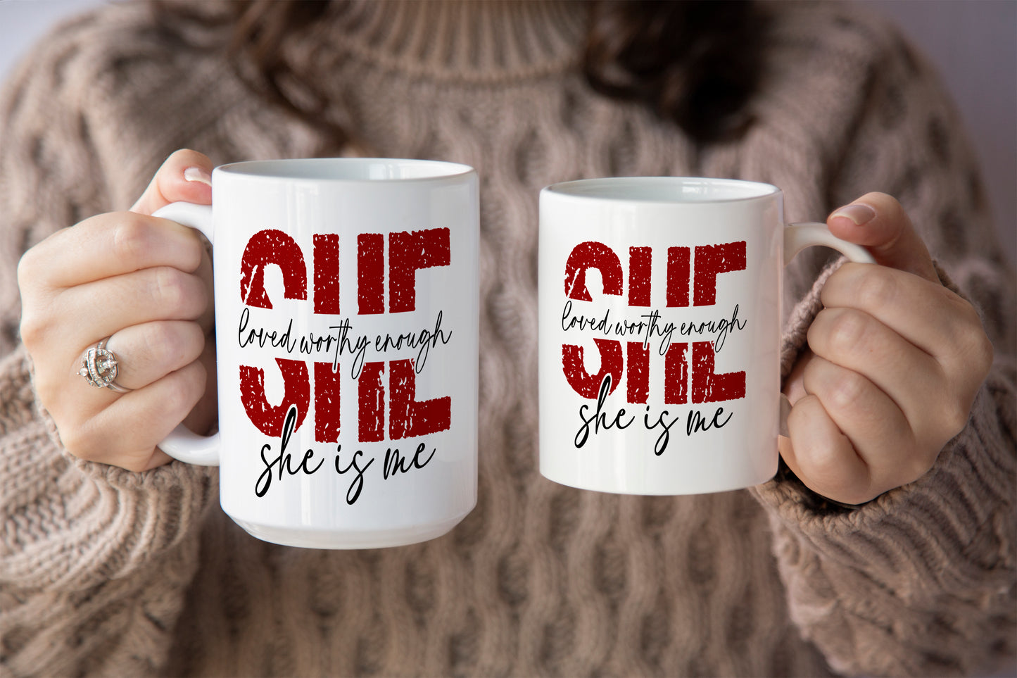 Fun "She Is Me" Mug