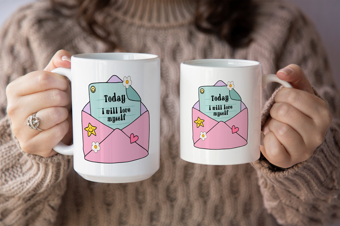 Fun "Today I Will Love Myself" Mug