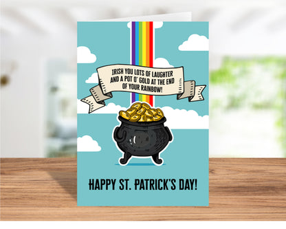 Irish Wishes St. Patrick's Day Greeting Card