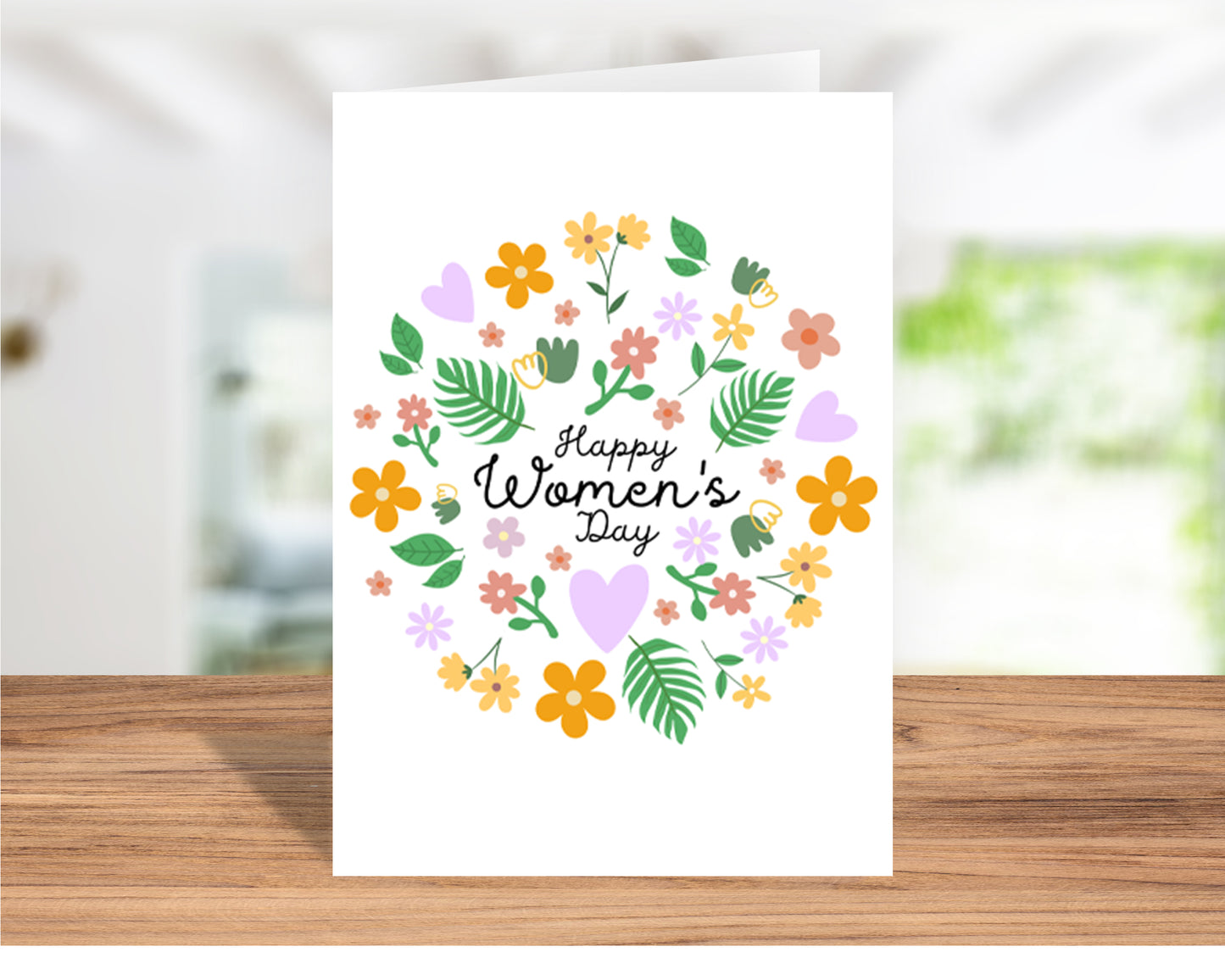 Happy Women's Day-Traditional Card