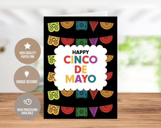 Happy Cinco De Mayo Greeting Card