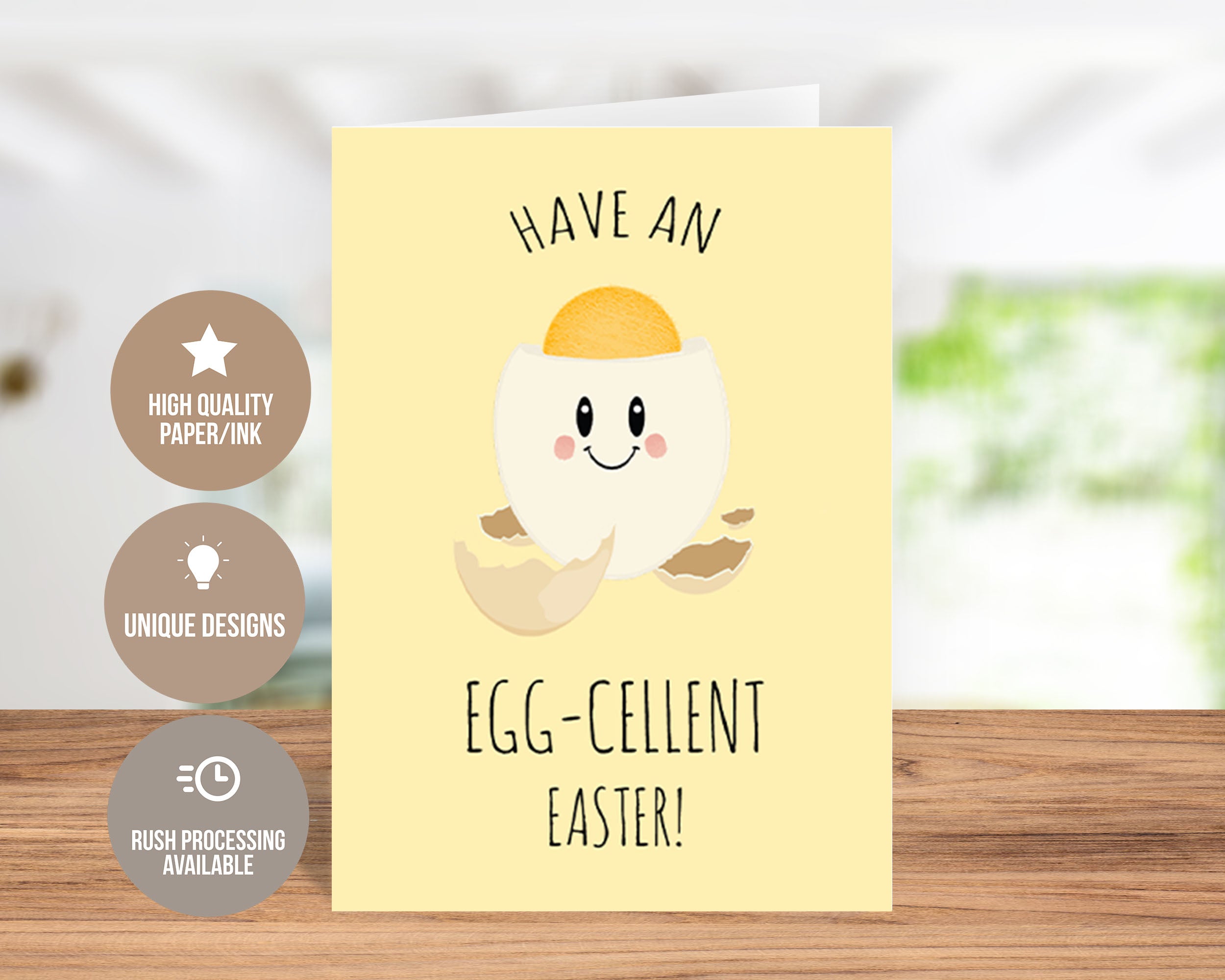 Easter Chance Have an Egg-Cellent Easter! – Happy Easter Card