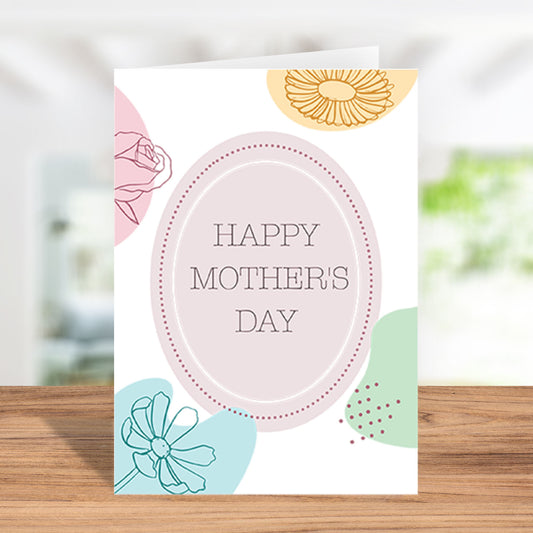 Beautiful Happy Mother's Day Greeting Card