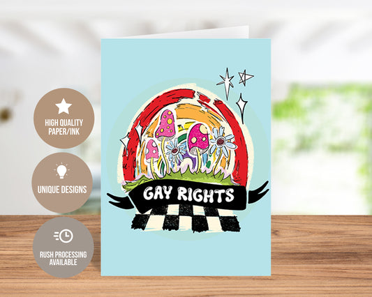 Gay Rights Greeting Card