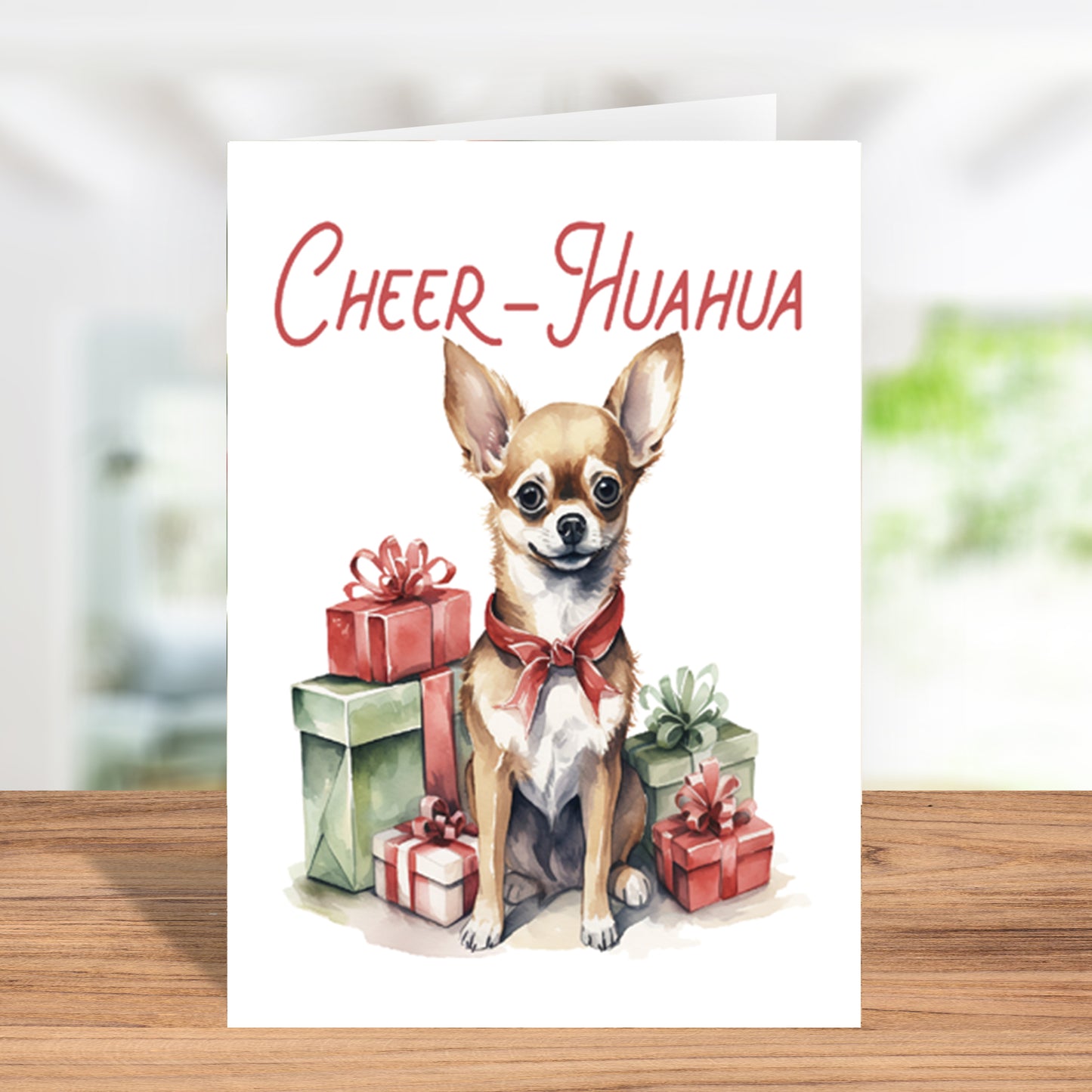 Special "Cheer-HuaHua" Christmas Card