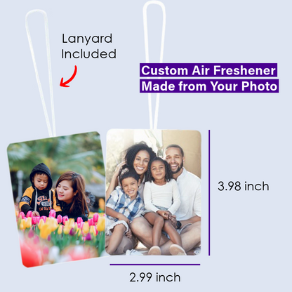 Custom Photo Air Freshener