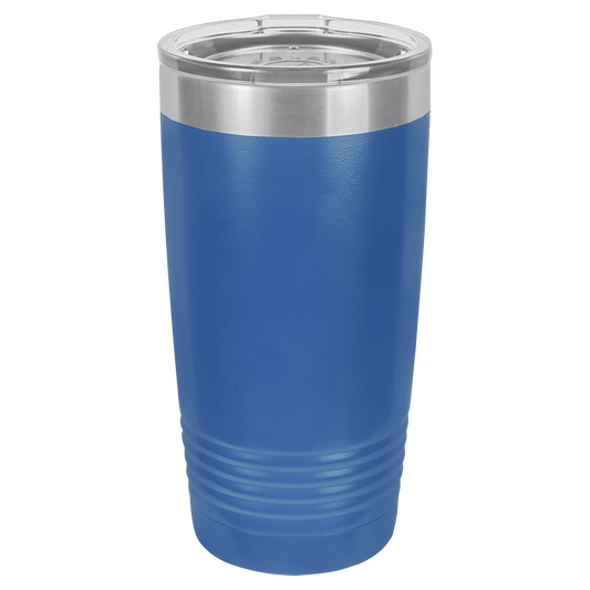 Custom 20 oz Laser Engraved Vacuum Insulated Tumbler