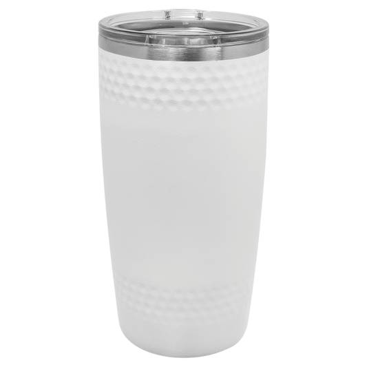 Custom 20 oz Laser Engraved Golf Vacuum Insulated Tumbler