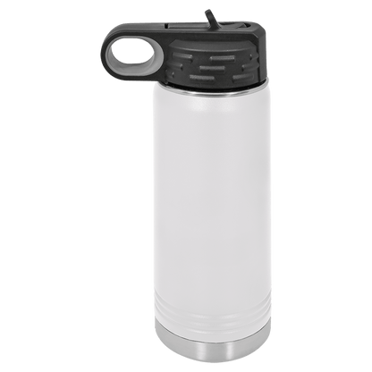 Custom 20 oz Laser Engraved Water Bottle