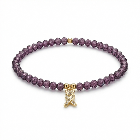 Single Strand Crystal Bracelet (4mm)