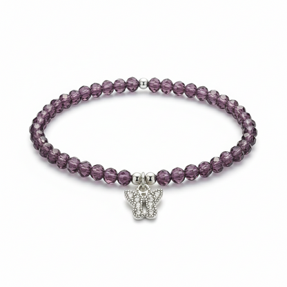 Single Strand Crystal Bracelet (4mm)