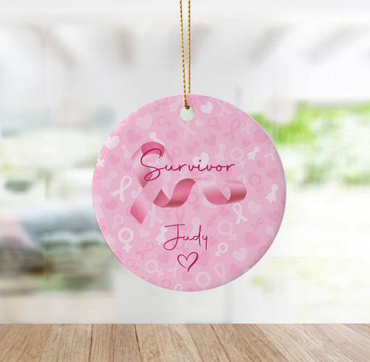 Cancer Survivor Awareness Ornament