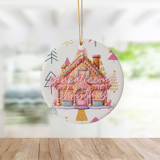 Pinkalicious Christmas Ornament