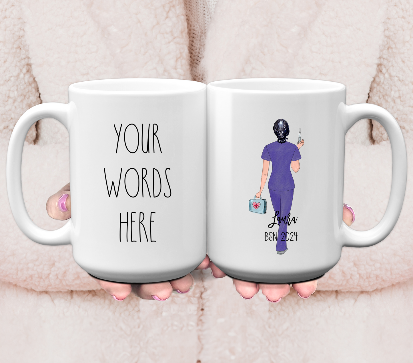 Custom Nurse Graduation Mug