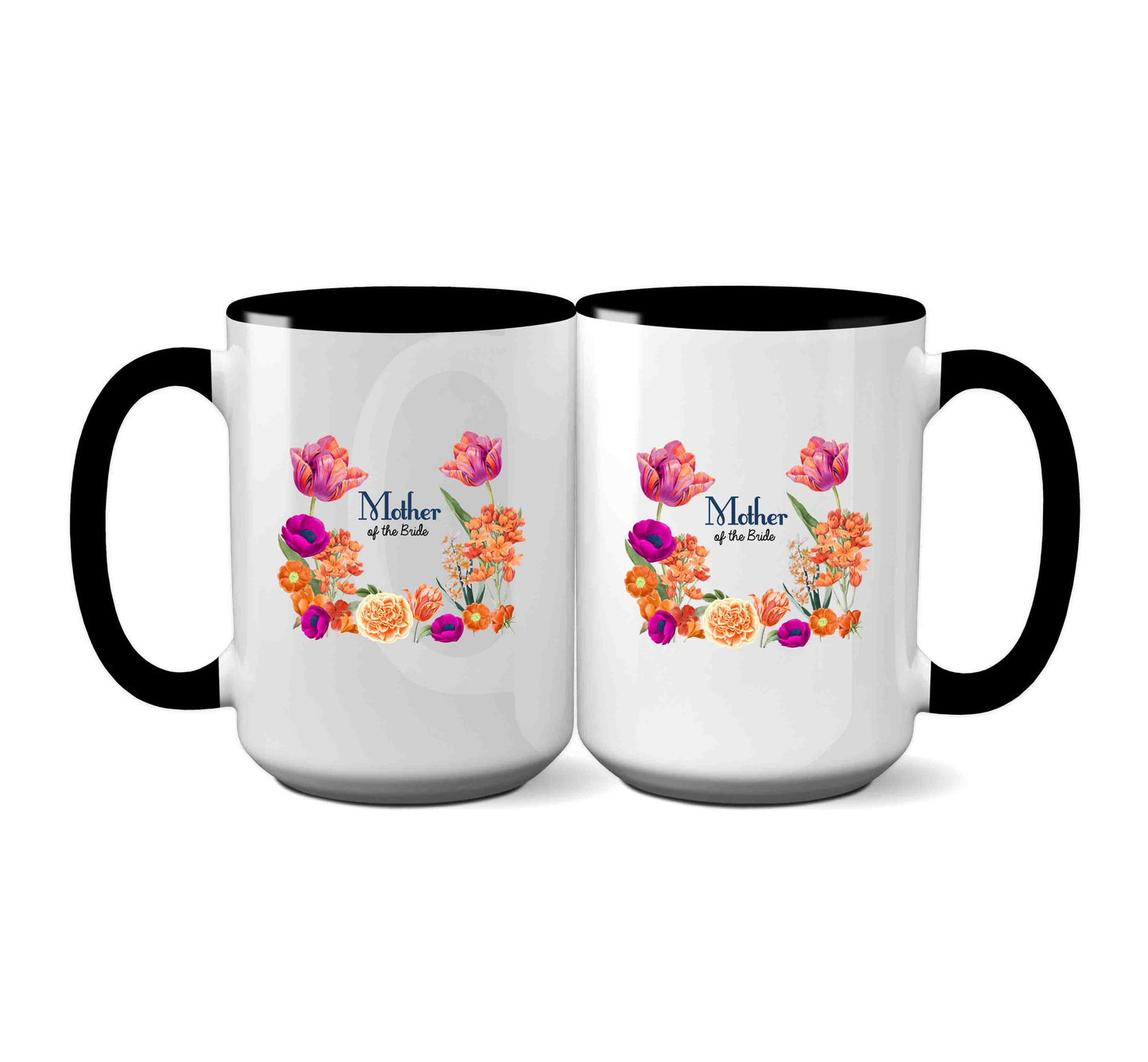 Floral Mother Of The Bride Mug