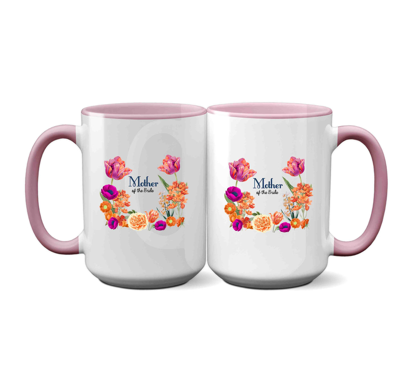 Floral Mother Of The Bride Mug