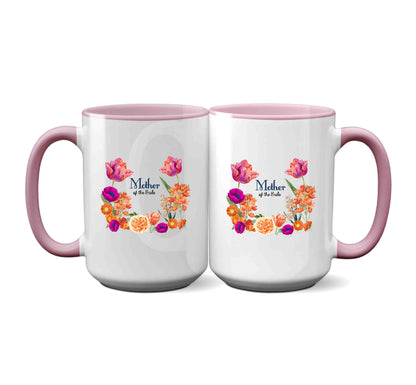 Floral Mother Of The Bride Mug