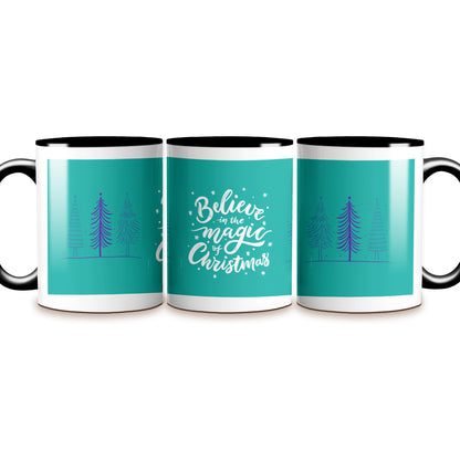 Beautiful "Believe in the Magic of Christmas" Mug