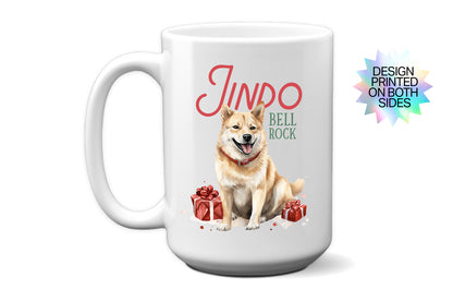 Festive "Jindo Bell Rock" Mug