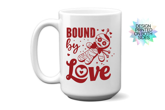 Funny "Bound by Love" Voodoo Doll Valentine’s Day Mug