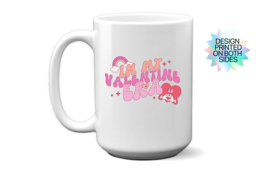 Fun "In My Valentine Era" Romantic Coffee Mug