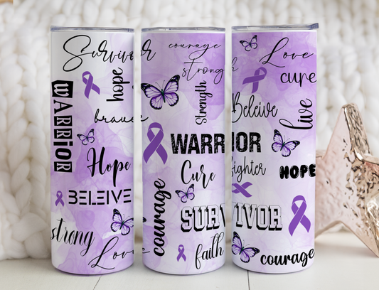 Cancer Awareness Tumbler