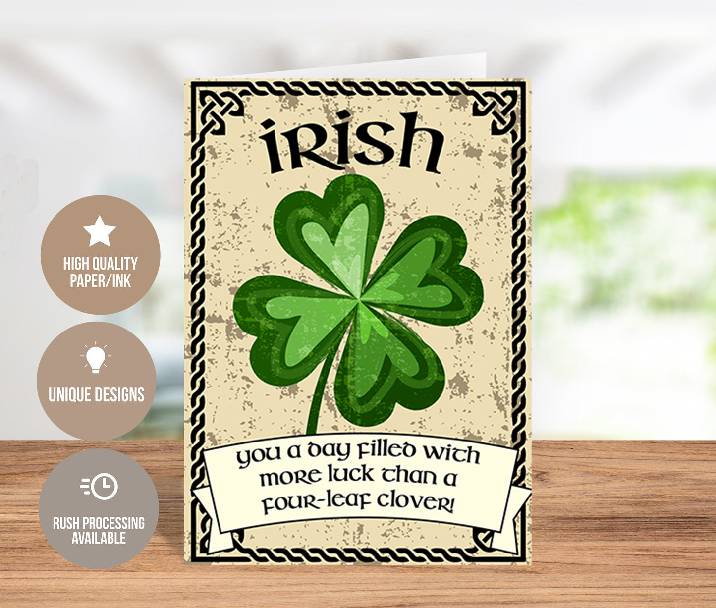 Happy St. Patrick's Day Greeting Card