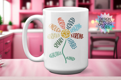 Inspirational "You Are Strong" Mug