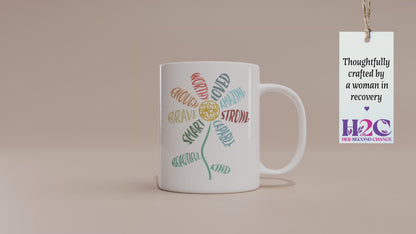 Inspirational "You Are Strong" Mug