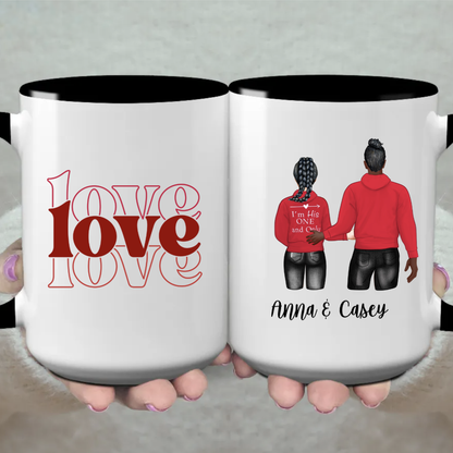 Valentine's Couple Mug Personalized